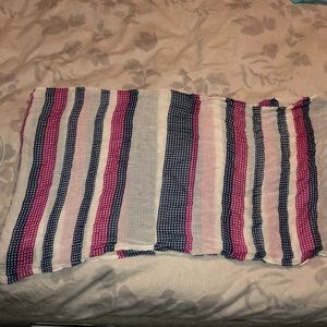 Tommy Hilfiger striped loop scarf